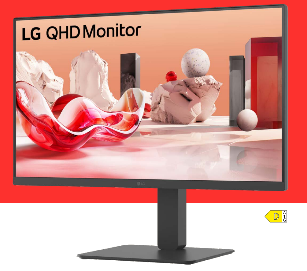 LG 27BA45QB-B 27 Zoll IPS  Business Monitor - QHD IPS Panel,100Hz