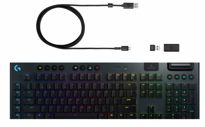 Logitech G915 LIGHTSPEED Wireless Tastatur mit Tactile Switches_7