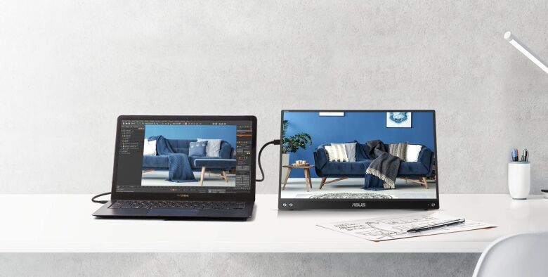 ASUS ZenScreen MB16QHG Mobiler Monitore - IPS, 120Hz, USB-C_4