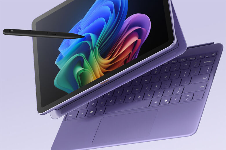 Microsoft Surface Pro 12 Zoll Keyboard mit Slim Pen, Violett_1