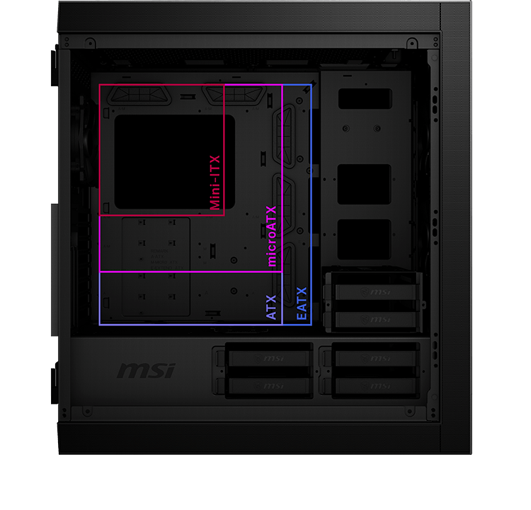 MSI MPG Sekira 500P | PC-Gehäuse mit Glasfenster_13