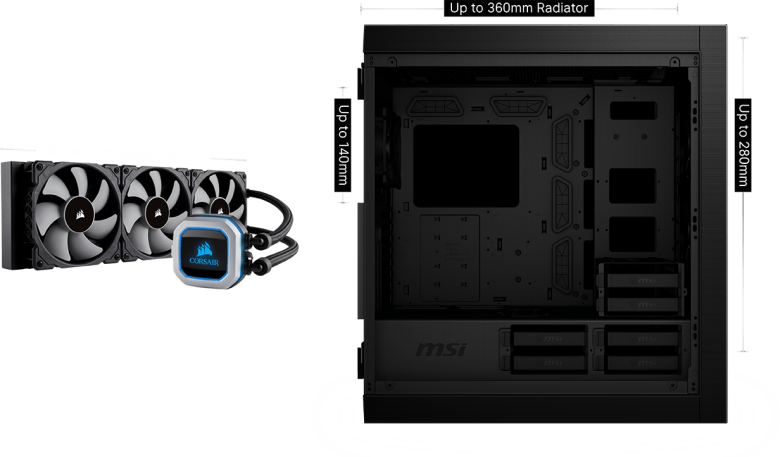 MSI MPG Sekira 500P | PC-Gehäuse mit Glasfenster_17