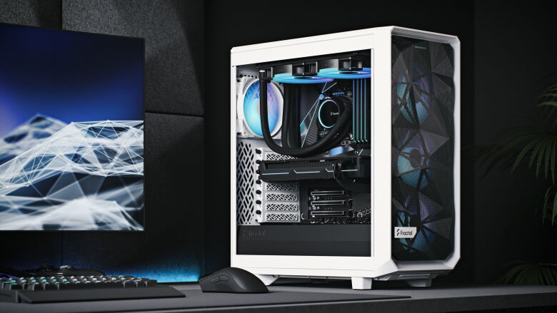 Fractal Design Meshify 2 Compact RGB White TG | PC-Gehäuse_1