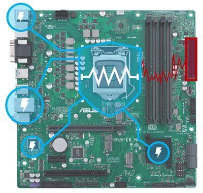 ASUS Pro B760M-CT-CSM Mainboard Sockel 1700_6