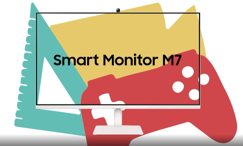 Samsung M7 S32CM703UU Smart Monitor - 4K UHD, WLAN, USB-C_1