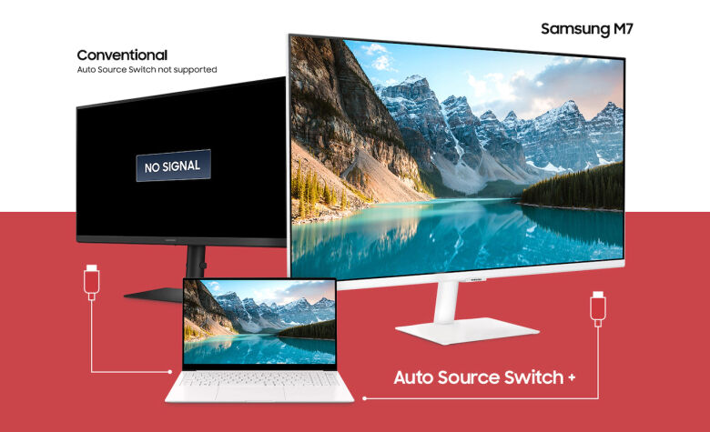 Samsung M7 S32CM703UU Smart Monitor - 4K UHD, WLAN, USB-C_11