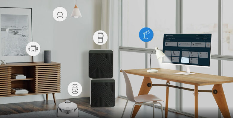 Samsung M7 S32CM703UU Smart Monitor - 4K UHD, WLAN, USB-C_5