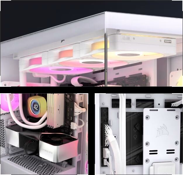 CORSAIR iCUE LINK 3500X RGB weiß | PC-Gehäuse_1