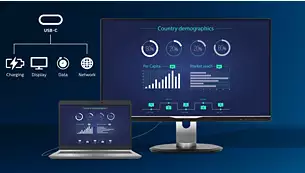 Philips 45B1U6900C/00 Office Monitor - (44.5 Zoll) DQHD, Curved_1