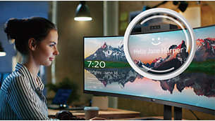 Philips 242B1H Office Monitor - IPS, Webcam, Höhenverstellung_6
