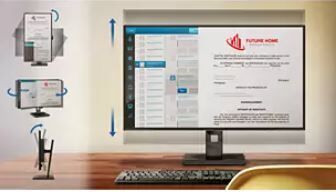 Philips 272S1MH Office Monitor - IPS, Höhenverstellung, Webcam_7
