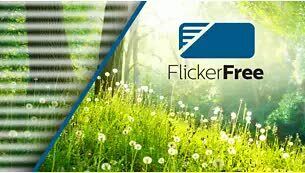 Geringere Ermüdung der Augen dank FlickerFree Technologie