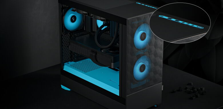 Fractal Design Pop Mini Air RGB White TG | PC-Gehäuse_4