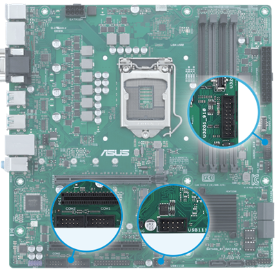 ASUS Pro B760M-C-CSM Mainboard Sockel 1700_8
