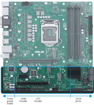ASUS Pro B760M-C-CSM Mainboard Sockel 1700_9