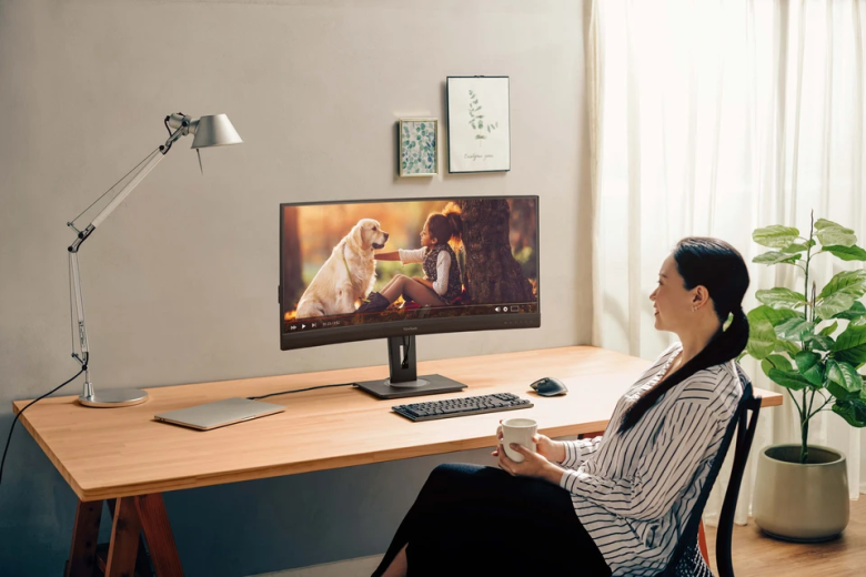 ViewSonic VG3456C Office Monitor_2