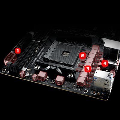 ASUS ROG Crosshair VIII Impact Gaming Mainboard_3