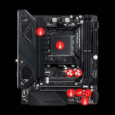 ASUS ROG Crosshair VIII Impact Gaming Mainboard_5