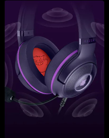 Razer Kraken V2 Pokémon Gengar Edition_7