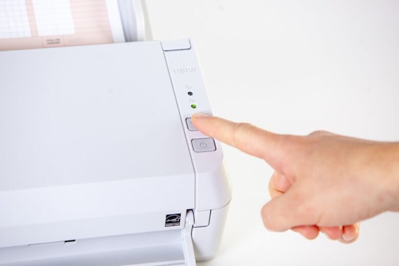 FUJITSU SP-1125N Dokumenten-Scanner LAN Duplex ADF