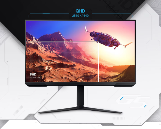 Samsung Odyssey G5 S27CG510EU Gaming Monitor - QHD, 165Hz, Pivot_2
