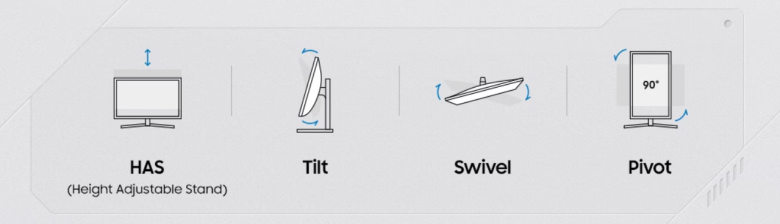 Samsung Odyssey G5 S27CG510EU Gaming Monitor - QHD, 165Hz, Pivot_8