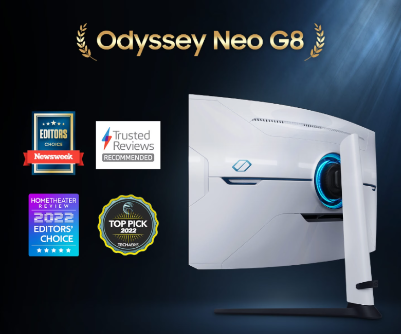Samsung Odyssey NEO G8 S32BG850NP Gaming Monitor - 4K, QLED_5