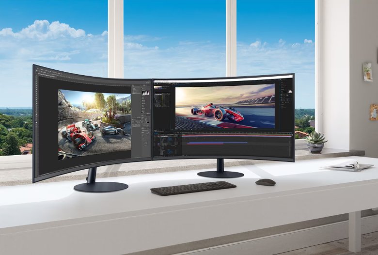 Samsung S27C390EAU Curved Monitor - Full-HD, AMD FreeSync_1