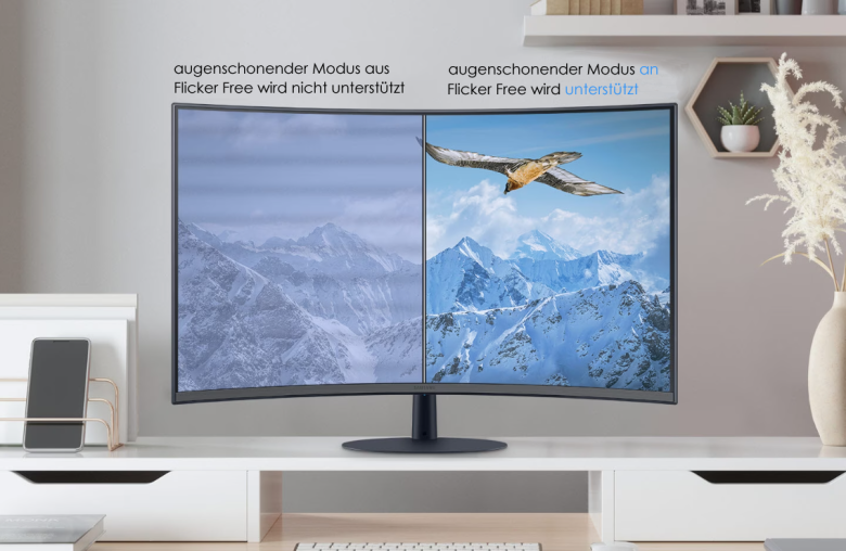 Samsung S27C390EAU Curved Monitor - Full-HD, AMD FreeSync_5