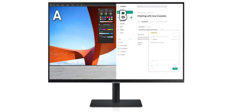 Samsung ViewFinity S8 S27B800PXP Office Monitor - 4K, IPS, USB-C_7