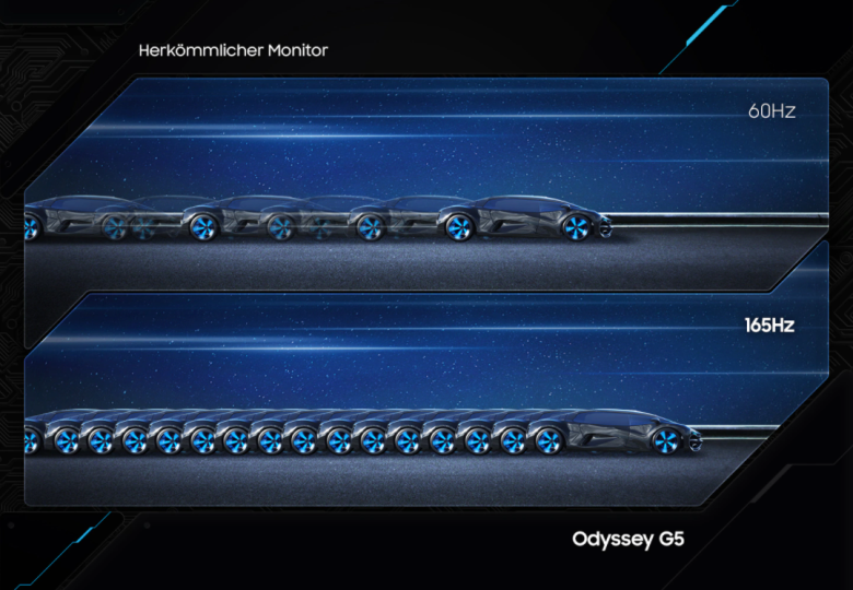 Samsung Odyssey G5 C34G55TWWP Gaming Monitor - 165Hz, WQHD_4