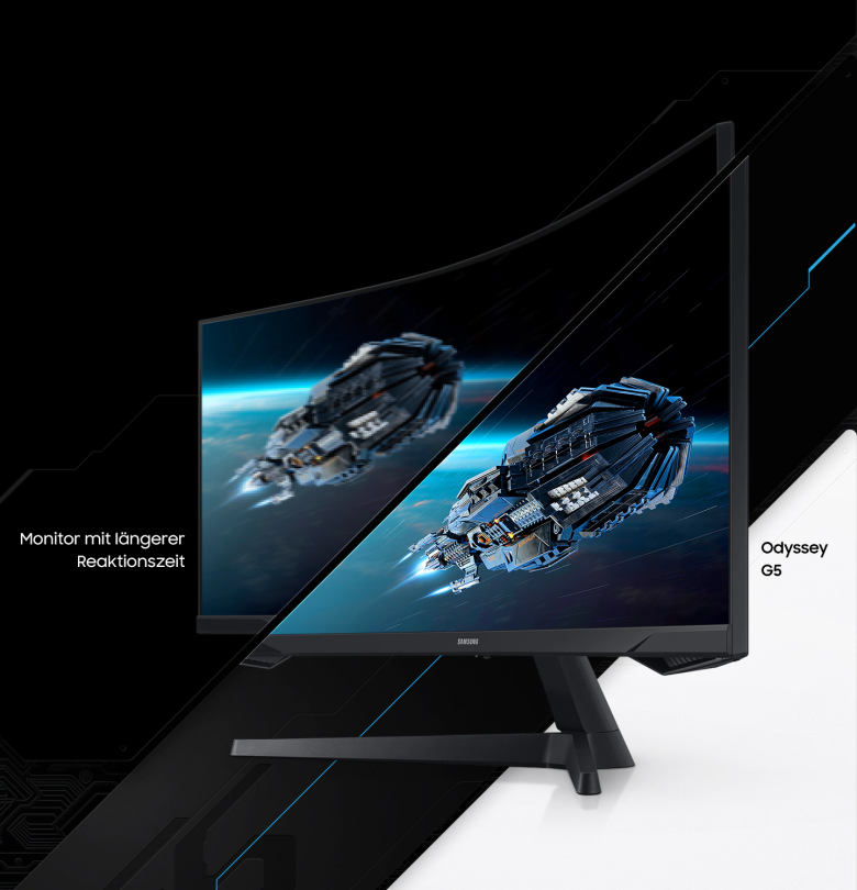 Samsung Odyssey G5 C34G55TWWP Gaming Monitor - 165Hz, WQHD_5