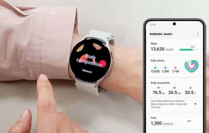 Samsung Galaxy Watch FE SM-R861 40 mm, Silver B-Ware_3