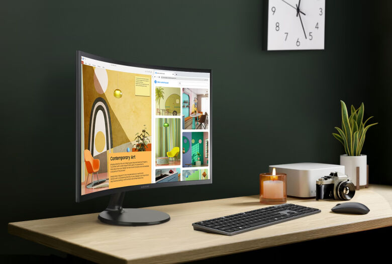 Samsung S24C364EAU Curved Monitor - VA, Full HD, 75 Hz, HDMI_1