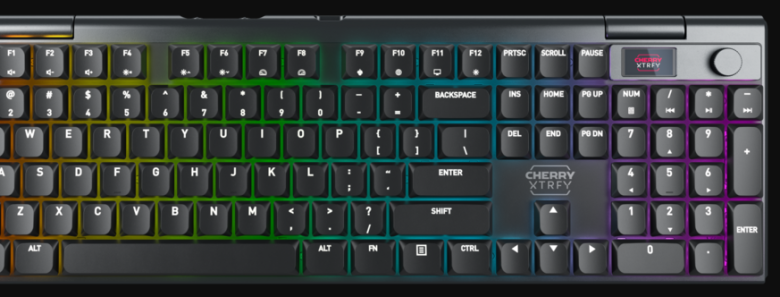CHERRY XTRFY MX 10.1 Wireless, Schwarz - DE-Layout_2