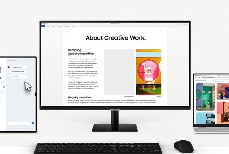 Samsung S32FM700UU 32 Zoll Smart Monitor - VA, 4K UHD, Tizen OS _11