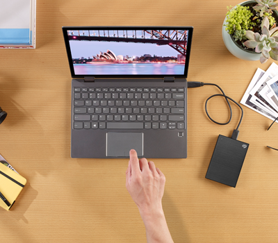 Seagate One Touch Passwort HDD 5TB Silber_2