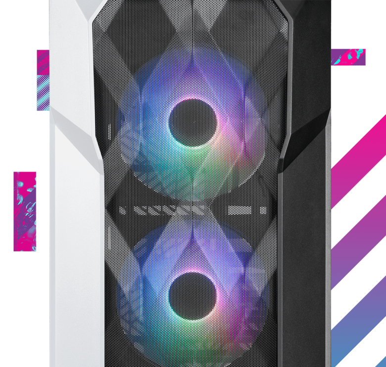 Cooler Master MasterBox TD500 Mesh V2 White | PC-Gehäuse_1