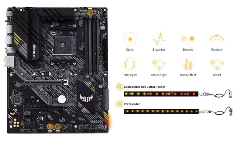 ASUS TUF Gaming B550-Plus Mainboard Sockel AM4_3