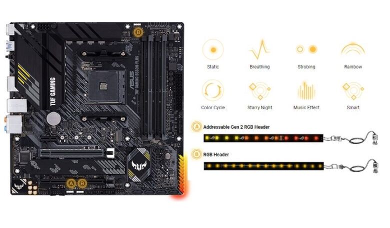 ASUS TUF Gaming B550M-Plus Gaming Mainboard Sockel AM4_3