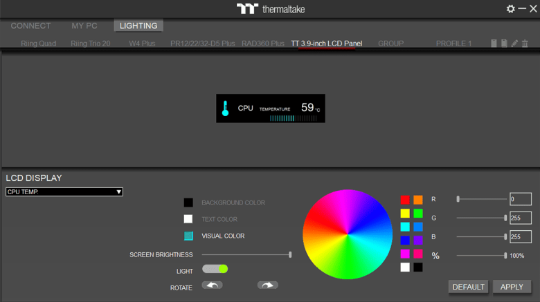 Thermaltake 3.9 Zoll LCD Screen Kit_6