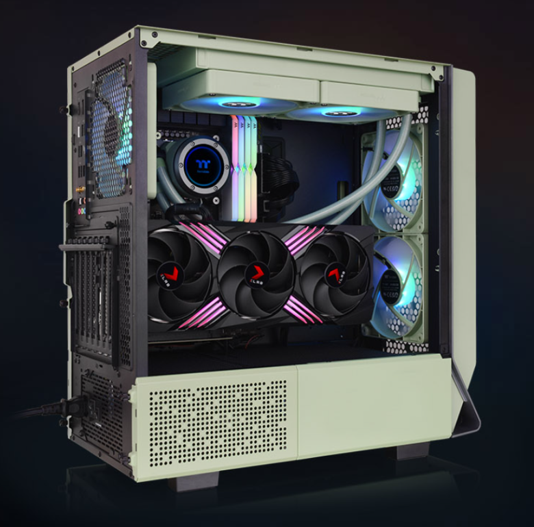 Thermaltake Ceres 300 TG ARGB Matcha Green | PC-Gehäuse_3