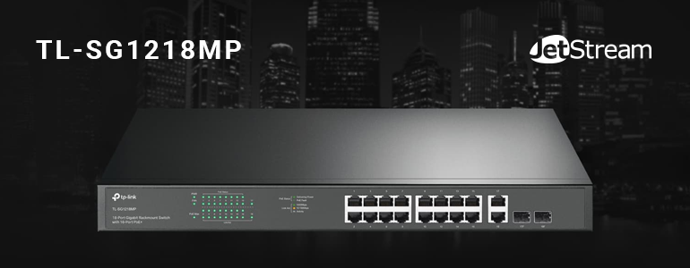 TP-Link SG1218MP Unmanaged Switch 