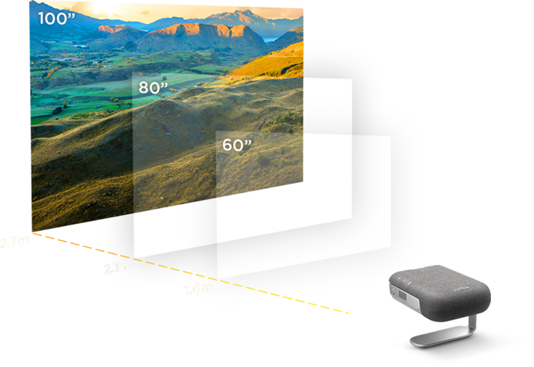ViewSonic M1XE Beamer mit kabellosem Streaming_1