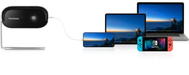 ViewSonic M1E Max Beamer 1080p Full HD_4