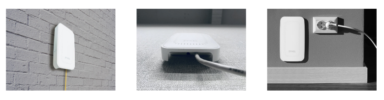 Zyxel Wave2 Triple Mode On-Wall Access Point (WAC500H)_1