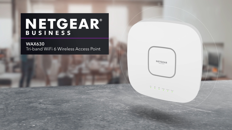 NETGEAR WAX630 Cloud Managed WiFi 6 Access Point