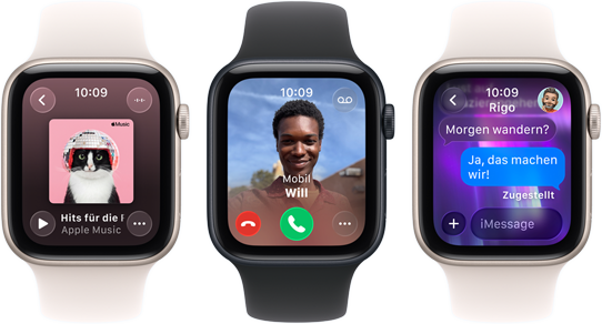 Apple Watch SE 3 40mm Polarstern Aluminium Gehäuse_4