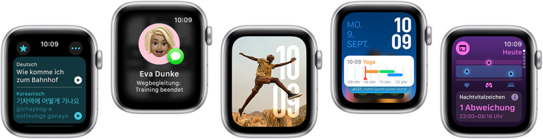 Apple Watch SE Polarstern Aluminium Sport Band Polarstern M/L_13