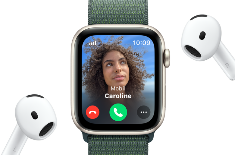 Apple Watch SE Polarstern Aluminium Sport Band Polarstern M/L_3